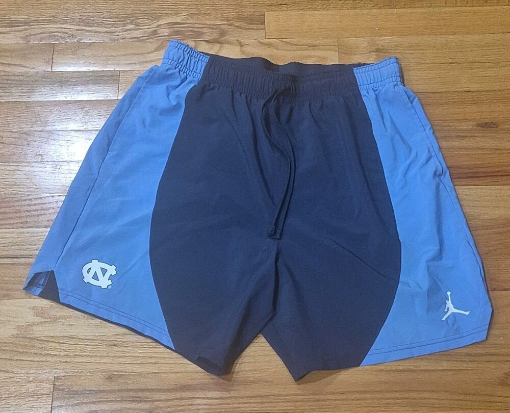 Jordan North Carolina Tar Heels UNC Basketball Practice Shorts Men’s XL Blue